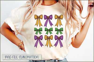 Coquette Mardi Gras Heart PNG Sublimation Shetara Begum 