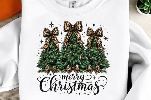 Coquette Merry Christmas Tree Sublimation Png Sublimation designmaster24 