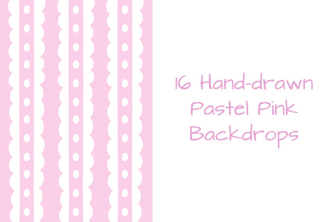 Coquette Pink Backgrounds Digital Pattern Rin Green 