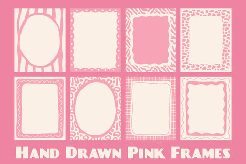 Coquette Pink Frames Sublimation Rin Green 