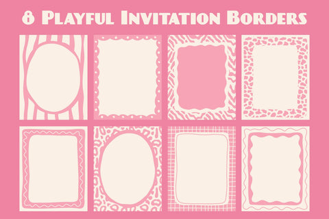 Coquette Pink Frames Sublimation Rin Green 