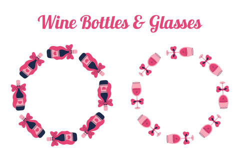 Coquette Romantic Frames PNG Clipart Sublimation Rin Green 