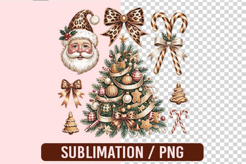 Coquette Santa Sublimation PNG Designs Sublimation shah alam 