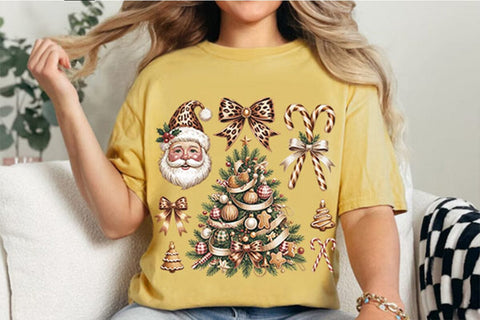 Coquette Santa Sublimation PNG Designs Sublimation shah alam 