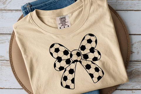 Coquette Soccer Bow Svg Png Girls Soccer Svg Cut File For Cricut Cnc Svg SVG DesignDestine 