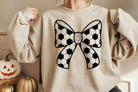 Coquette Soccer Bow Svg Png Girls Soccer Svg Cut File For Cricut Cnc Svg SVG DesignDestine 