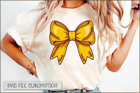 Coquette Softball Bow PNG, Softball Mama Sublimation Shetara Begum 