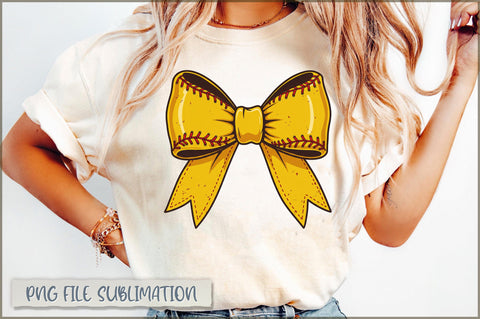 Coquette Softball Bow PNG, Softball Mama Sublimation Shetara Begum 