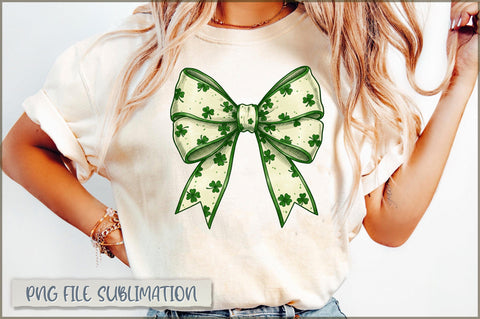 Coquette St Patrick's Day PNG Sublimation Shetara Begum 