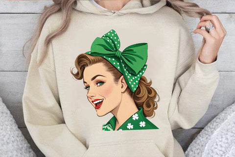 Coquette St.Patrick's Bow Day Png SVG Angelina750 