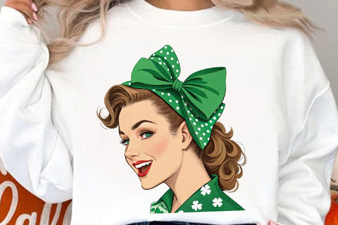 Coquette St.Patrick's Bow Day Png SVG Angelina750 