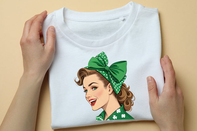 Coquette St.Patrick's Bow Day Png SVG Angelina750 