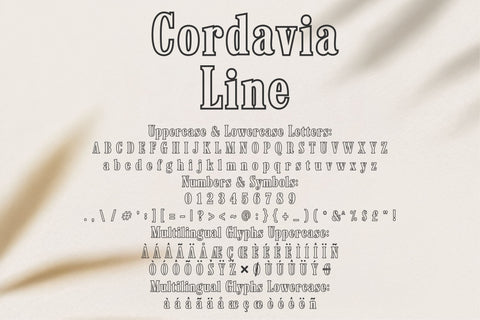 Cordavia Font Bundle - Modern Serif Font Family with Swashes Font TonisArtStudio 