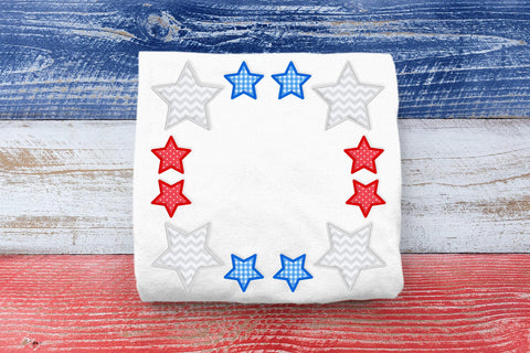 Corner Stars Applique Embroidery Embroidery/Applique DESIGNS Designed by Geeks 