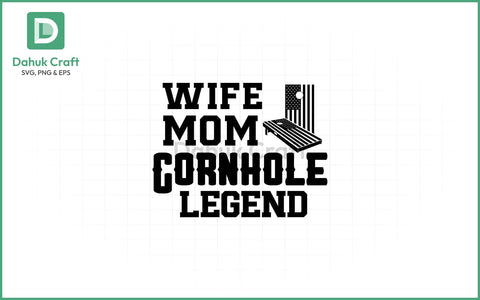 Cornhole Champion SVG – Crowned Glory Cornhole Champion SVG PNG & EPS V41 SVG dahukdesign 