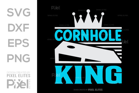 Cornhole King SVG Cornhole game Tshirt Bundle Cornhole Quote Design, PET 00102 SVG ETC Craft 
