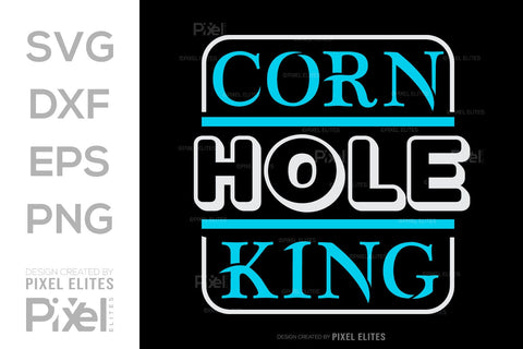Cornhole King SVG Cornhole game Tshirt Bundle Cornhole Quote Design, PET 00102 SVG ETC Craft 