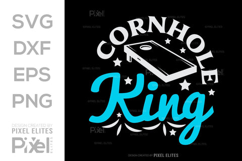 Cornhole King SVG Cornhole game Tshirt Bundle Cornhole Quote Design, PET 00102 SVG ETC Craft 