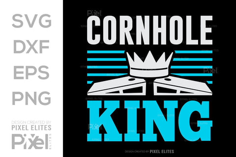 Cornhole King SVG Cornhole game Tshirt Bundle Cornhole Quote Design, PET 00102 SVG ETC Craft 