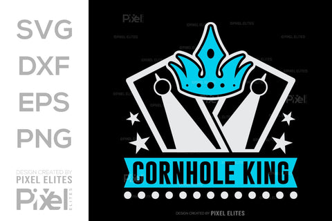 Cornhole King SVG Cornhole game Tshirt Bundle Cornhole Quote Design, PET 00102 SVG ETC Craft 