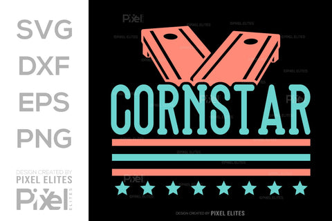 Cornstar SVG Cornhole game Tshirt Bundle Cornhole Quote Design, PET 00106 SVG ETC Craft 