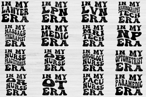 Cosmetologist Svg Cut File, Nurse Svg, In My Era Svg Files For Cricut, Radiology Tech Svg Silhouette Digital Design, Esthetician Sublimation SVG TiffsCraftyCreations 