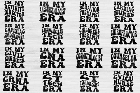 Cosmetologist Svg Cut File, Nurse Svg, In My Era Svg Files For Cricut, Radiology Tech Svg Silhouette Digital Design, Esthetician Sublimation SVG TiffsCraftyCreations 