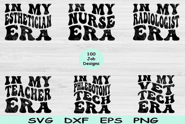 Cosmetologist Svg Cut File, Nurse Svg, In My Era Svg Files For Cricut, Radiology Tech Svg Silhouette Digital Design, Esthetician Sublimation SVG TiffsCraftyCreations 