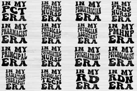 Cosmetologist Svg Cut File, Nurse Svg, In My Era Svg Files For Cricut, Radiology Tech Svg Silhouette Digital Design, Esthetician Sublimation SVG TiffsCraftyCreations 