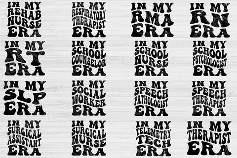 Cosmetologist Svg Cut File, Nurse Svg, In My Era Svg Files For Cricut, Radiology Tech Svg Silhouette Digital Design, Esthetician Sublimation SVG TiffsCraftyCreations 