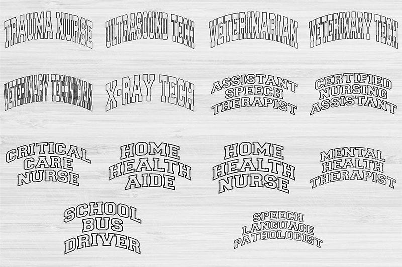 Cosmetologist Svg Cut File, Nurse Svg, Teacher Svg Files For Cricut ...
