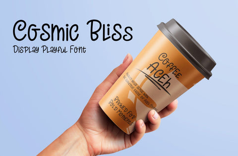 Cosmic Bliss Fun Display Font Font Yuby 