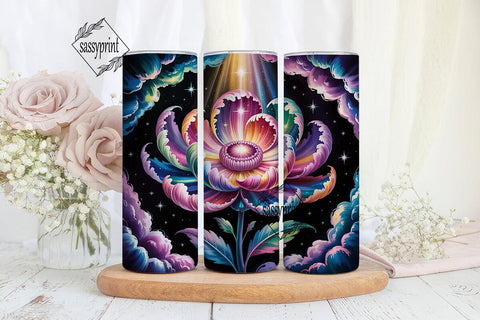 Cosmic Cloud 20oz Tumbler Wrap Sublimation sassyprint 