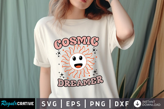 Cosmic dreamer svg Design SVG Regulrcrative 