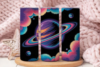 Cosmic Dreamscape 20oz Tumbler Wrap Sublimation DesignSVG 