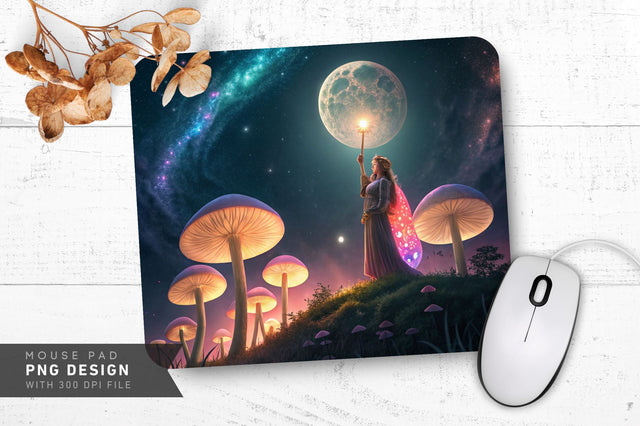 Cosmic Elements Art Mousepad Sublimation Regulrcrative 