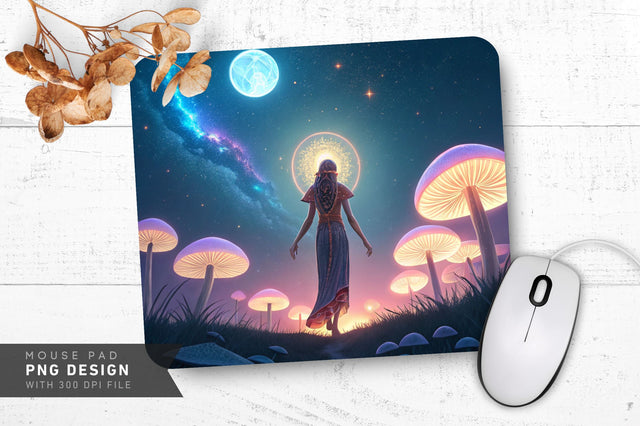 Cosmic Elements Art Mousepad Sublimation Regulrcrative 