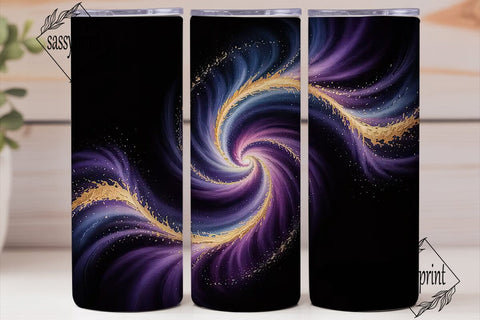Cosmic Galaxy 20oz Tumbler Wrap Sublimation sassyprint 