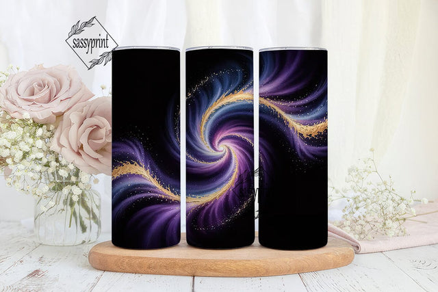 Cosmic Galaxy 20oz Tumbler Wrap Sublimation sassyprint 