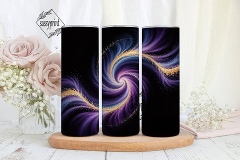 Cosmic Galaxy 20oz Tumbler Wrap Sublimation sassyprint 