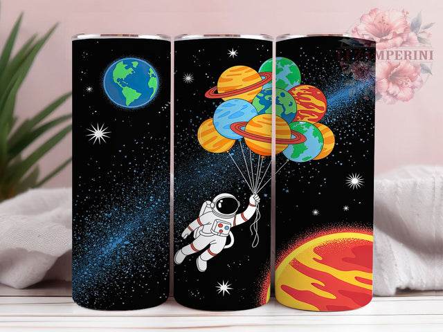 Cosmic Galaxy Space Man Tumbler, Astronaut Wrap Design, 20oz Tumbler Sublimation, Cosmic Explorer Sublimation, Galaxy Hero Tumbler, Sci-Fi Space Wrap, Outer Space Astronaut Design Sublimation Li Zamperini 