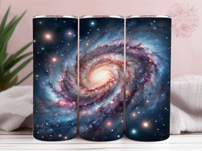 Cosmic Galaxy Stars 20oz Tumbler Wrap PNG, Galaxy Stars Tumbler Png, Straight & Tapered Tumbler Wrap, Instant Digital Download Sublimation Li Zamperini 