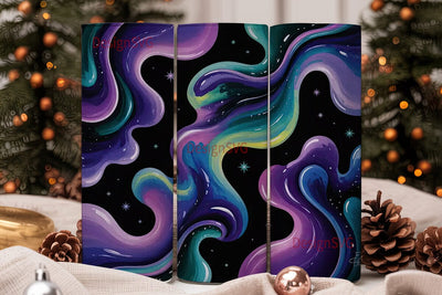Cosmic Nebula 20oz Tumbler Wrap Sublimation DesignSVG 