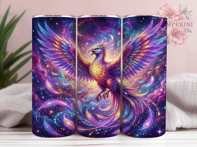 Cosmic Phoenix 20oz Tumbler, Cosmic Phoenix, Phoenix Tumbler, Cosmic Phoenix PNG, Phoenix Tumbler PNG, Cosmic Tumbler, Phoenix Wrap PNG, 20oz Tumbler Wrap Sublimation Li Zamperini 