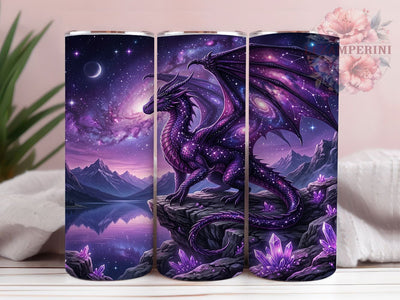 Cosmic Purple Dragon 20oz Tumbler, Cosmic Purple Dragon, Cosmic Dragon PNG, Purple Dragon PNG, Dragon Tumbler Wrap, Cosmic Dragon Wrap, Cosmic Tumbler PNG, Purple Dragon Art Sublimation Li Zamperini 