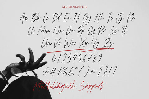 Cosmic Rockstar - Modern Handbrushed Script Font Font Timur type 