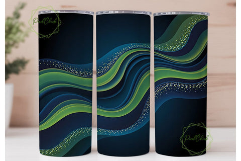 Cosmic Shimmer Abstract 20oz Tumbler Sublimation PixelChick 