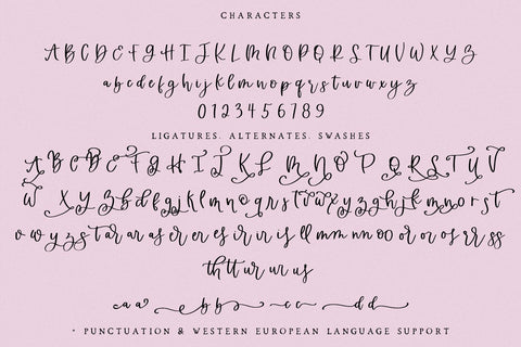 Cottage Charm Script Font Beck McCormick 