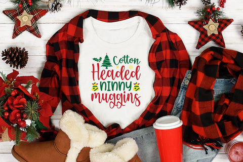 Cotton headed ninny muggins Tshirt Svg Design SVG Designangry 