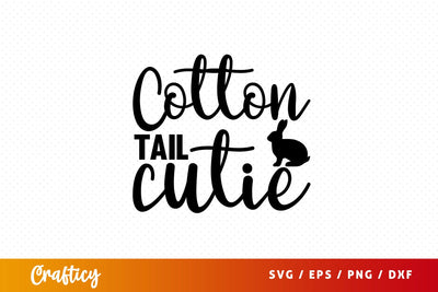 Cotton tail cutie SVG Design SVG Designangry 
